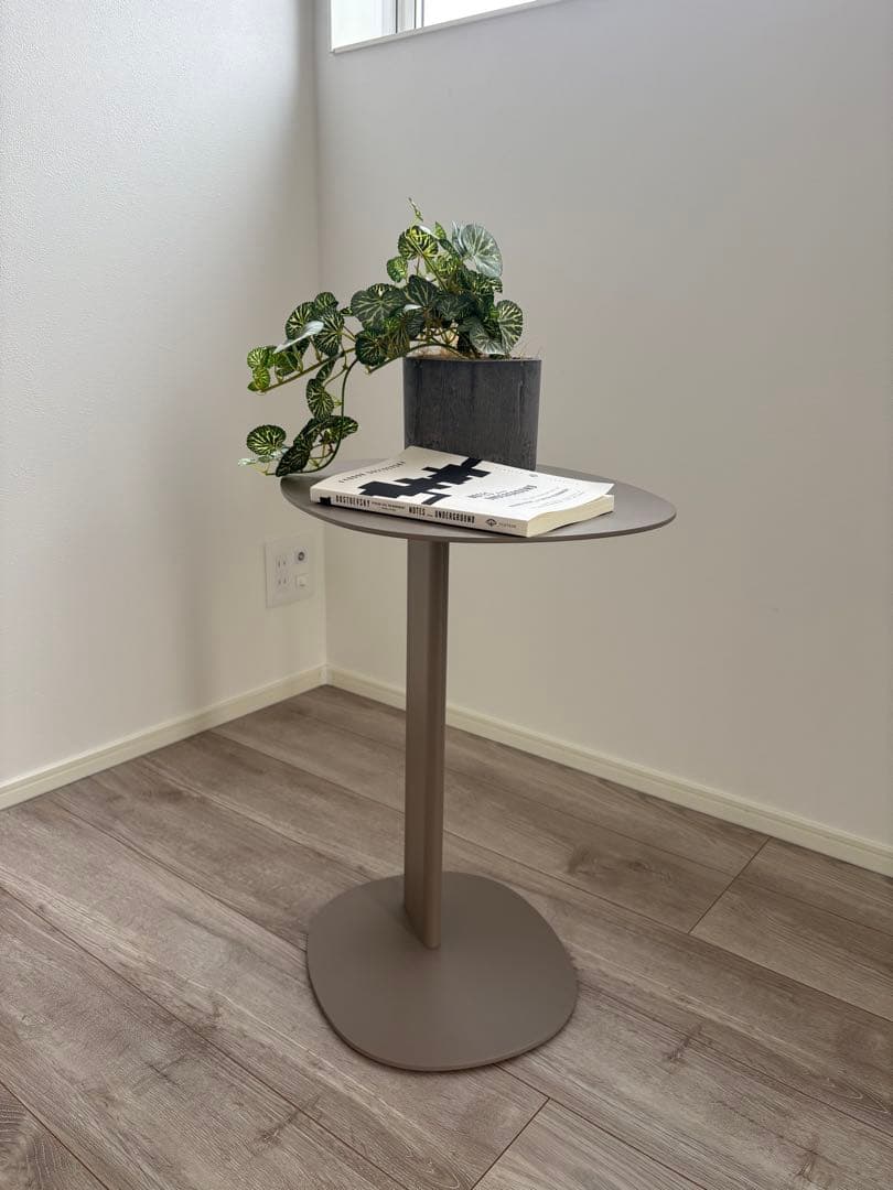 『美品』【アクタス　MITON】サイドテーブル グレーベージュ MITON サイドテーブル | インテリアショップ Life