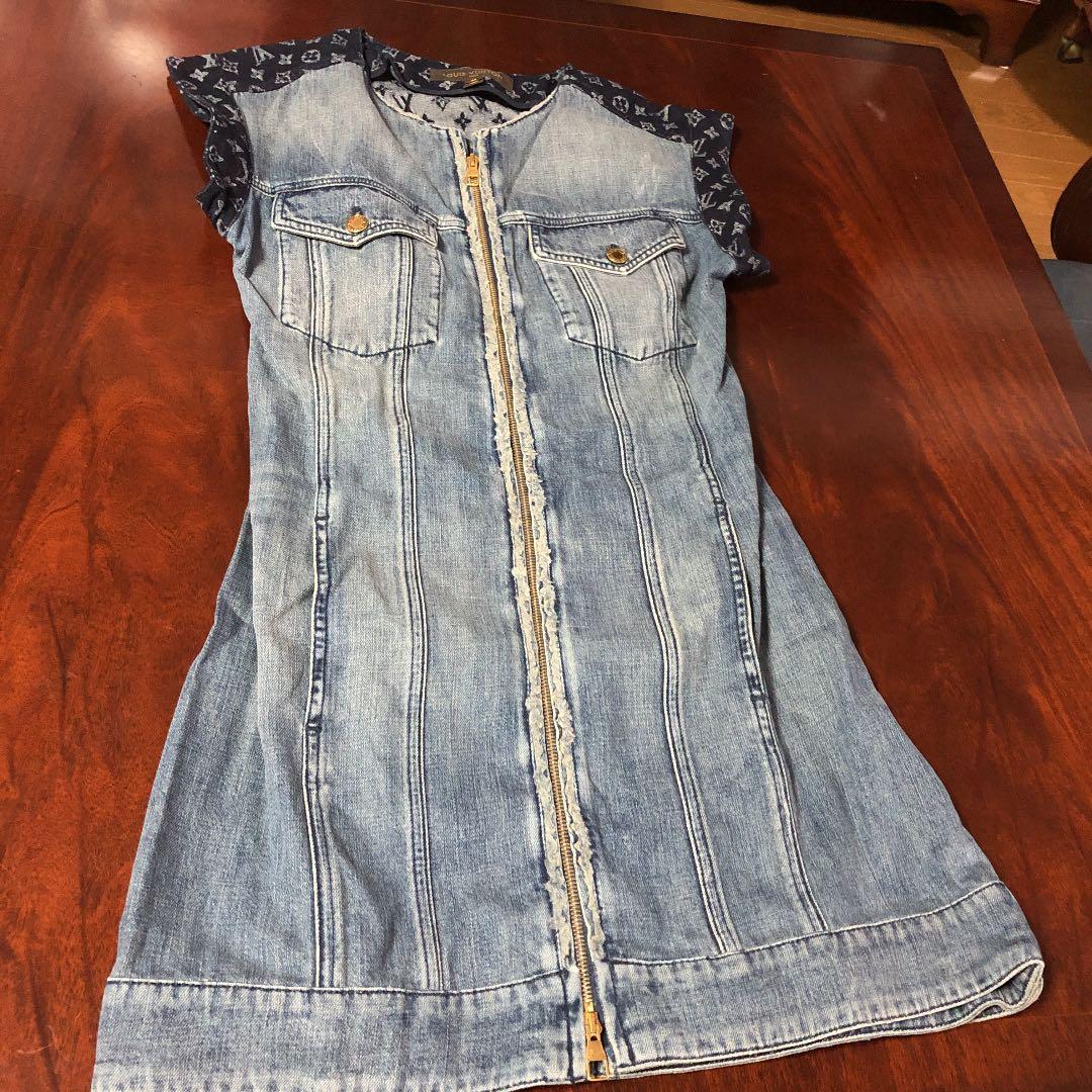 ルイヴィトン デニムワンピース#36 - メルカリ