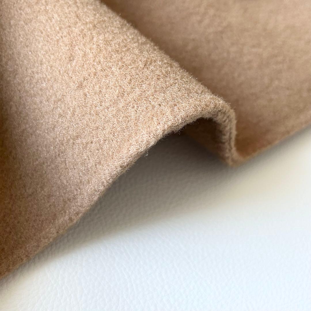 3069y美品 na.eアリュールリバーコート キャメル ベルト付き - メルカリ