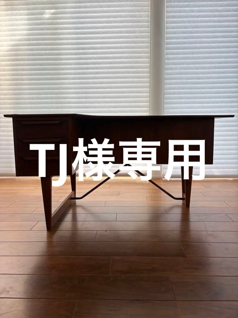 片袖デスク　チーク チーク無垢材 片袖デスク 未使用 新品 机 木 小さい 大人 リモート