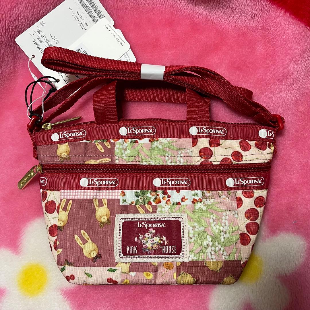 新品タグ付き ピンクハウス×レスポートサック ショルダーバッグ - メルカリ