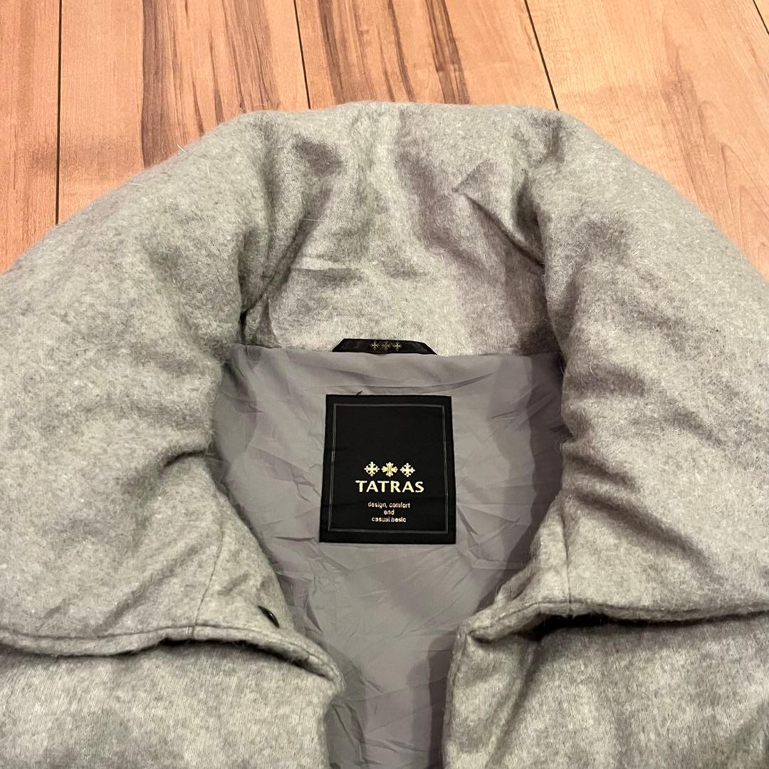 タトラス ダウンコート 袖ニット 03 TATRAS グレー系 - メルカリ