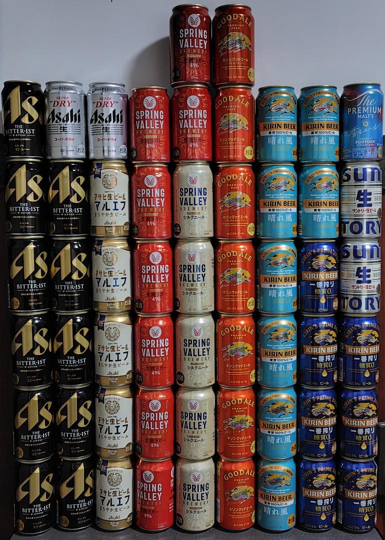 お酒 まとめ売り 56本 ビール ビタリスト スプリングバレー 晴れ風 キリン スプリングバレー SPRING VALLEY 3種24本 飲み比べセット 新