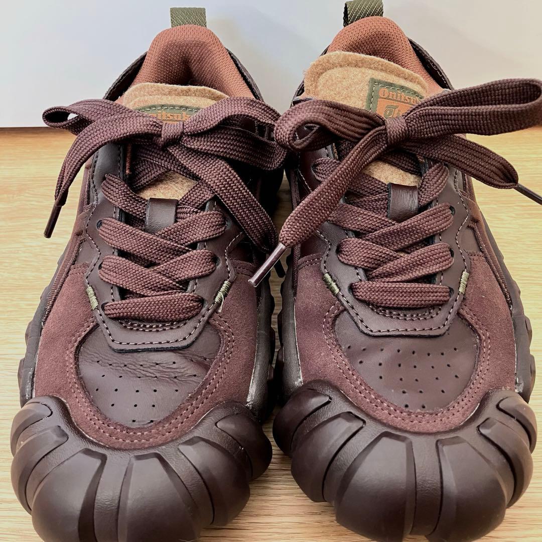 靴 Onitsuka Tiger DENTIGRE LS BROWN 25.0cm