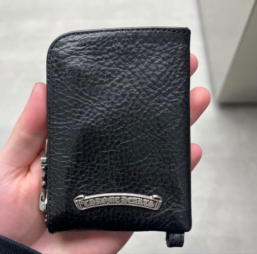 クロムハーツ TINY ZIP/タイニージップウォレット財布 CHROME HEARTS（クロムハーツ） TINY ZIP タイニージップ クロスパッチ
