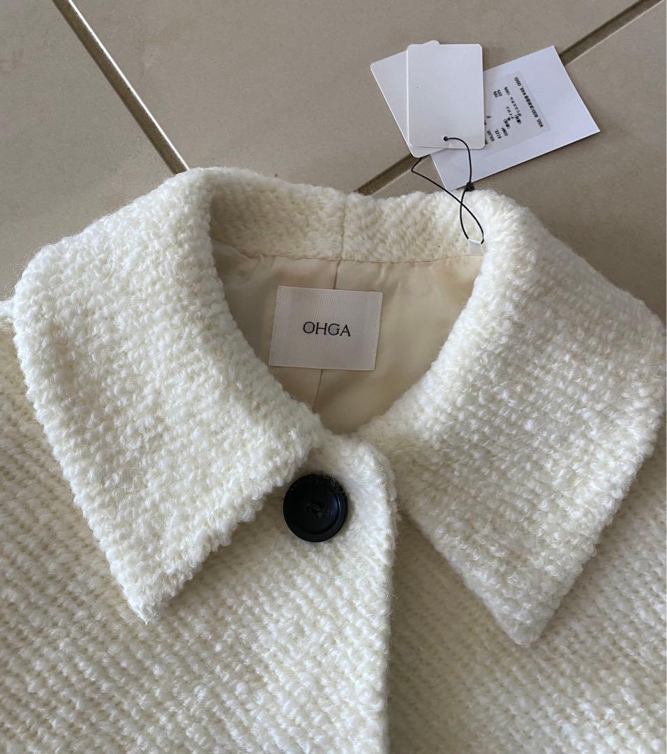 ご専用 新品 OHGA オーガ PON PON COAT ポンポンコート - メルカリ