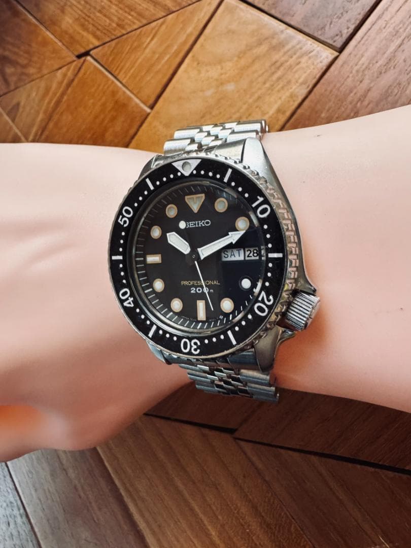 SEIKO 7C43-6010 セイコーダイバー 200m ジュビリーブレス - メルカリ