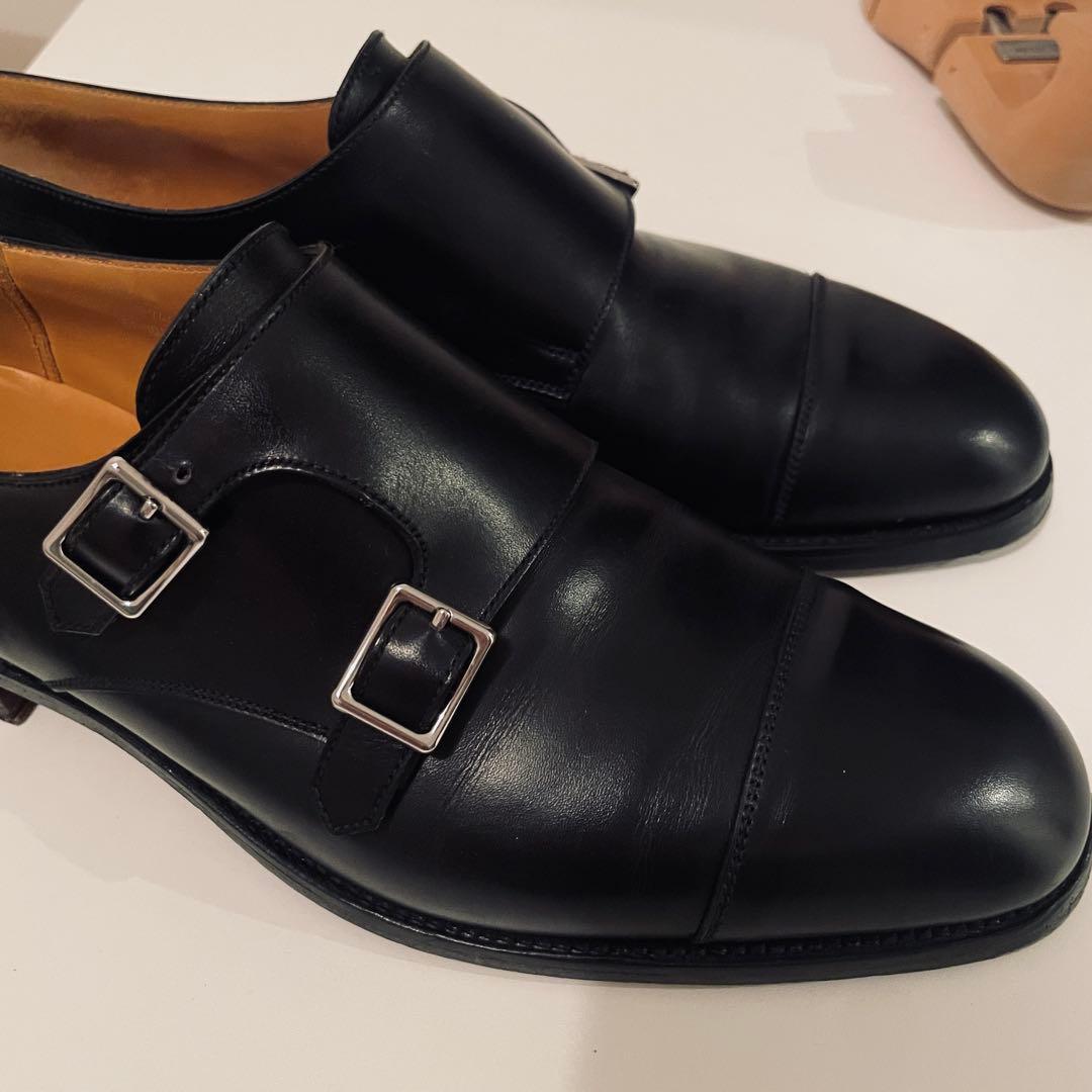 y*n様 J.M.WESTON 237 ダブルモンク 8.5D jm ウェストン