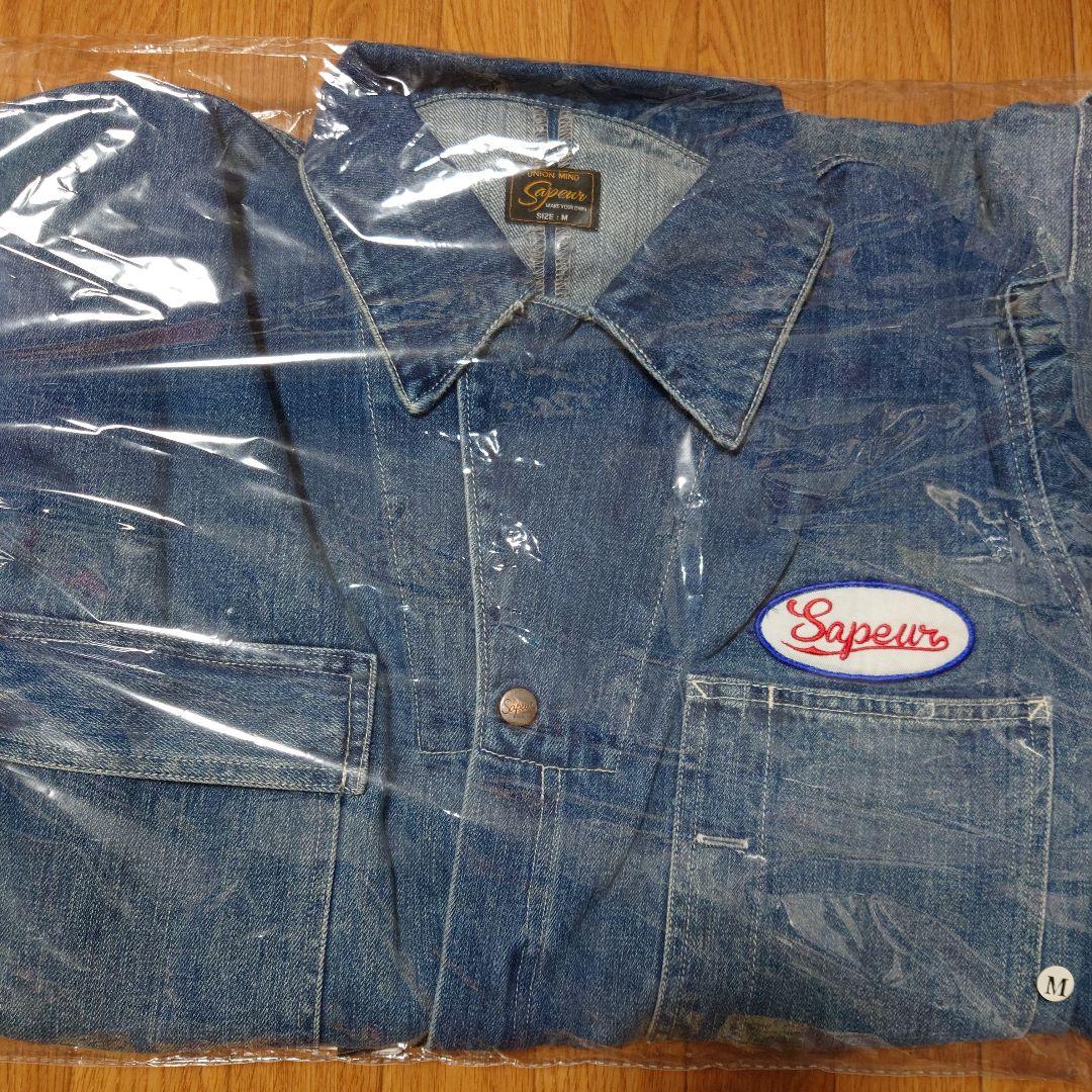 サプール Sapeur オールインワン デニム つなぎ Mサイズ 未開封品