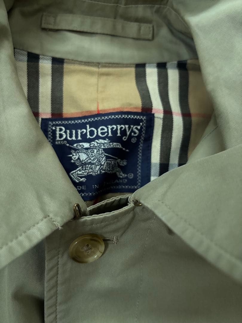 値引不可Old Burberrys 80年代Balmacaan Coat 一枚袖 - メルカリ