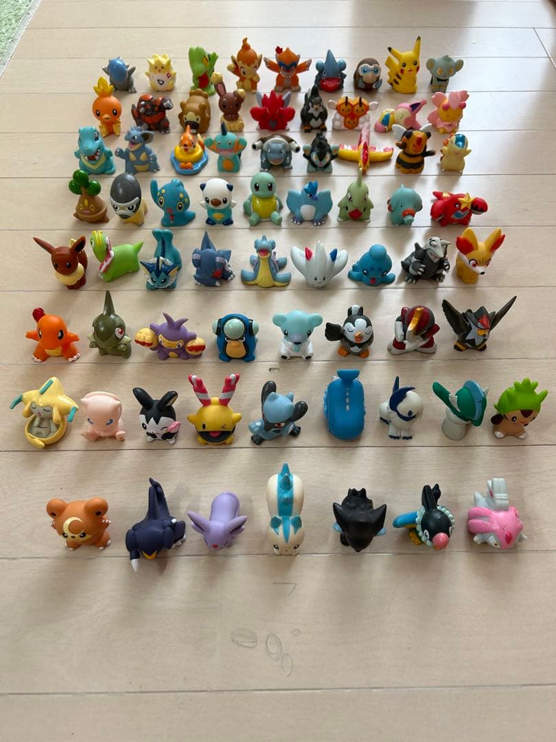ポケモン.ミニフィギュア69体＋3体 - メルカリ