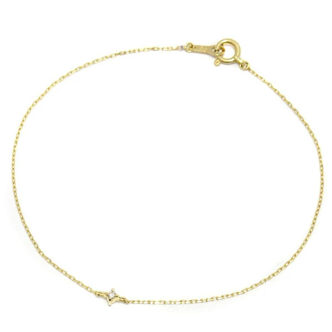 ete k18 ダイヤモンド　ブレスレット　0.014ct