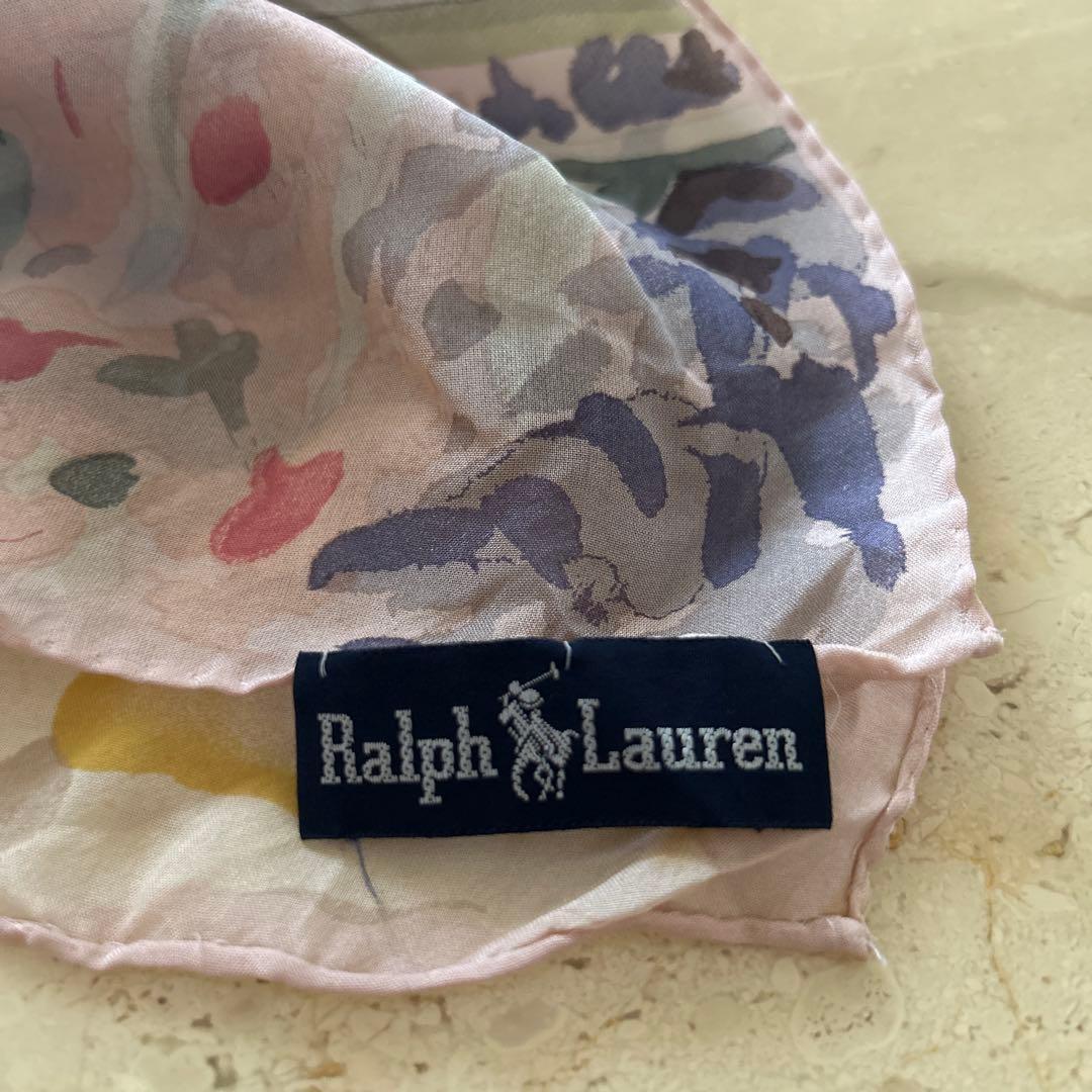 coko channel 様専用Ralpラルフローレンシル100%スカーフ - メルカリ