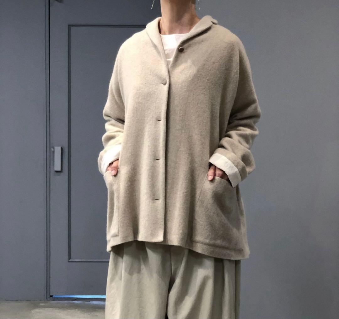 24AW_apuntob アプントビー ウールカシミアジャケット セットアップ対応】ウールカシミアフラノジャケット