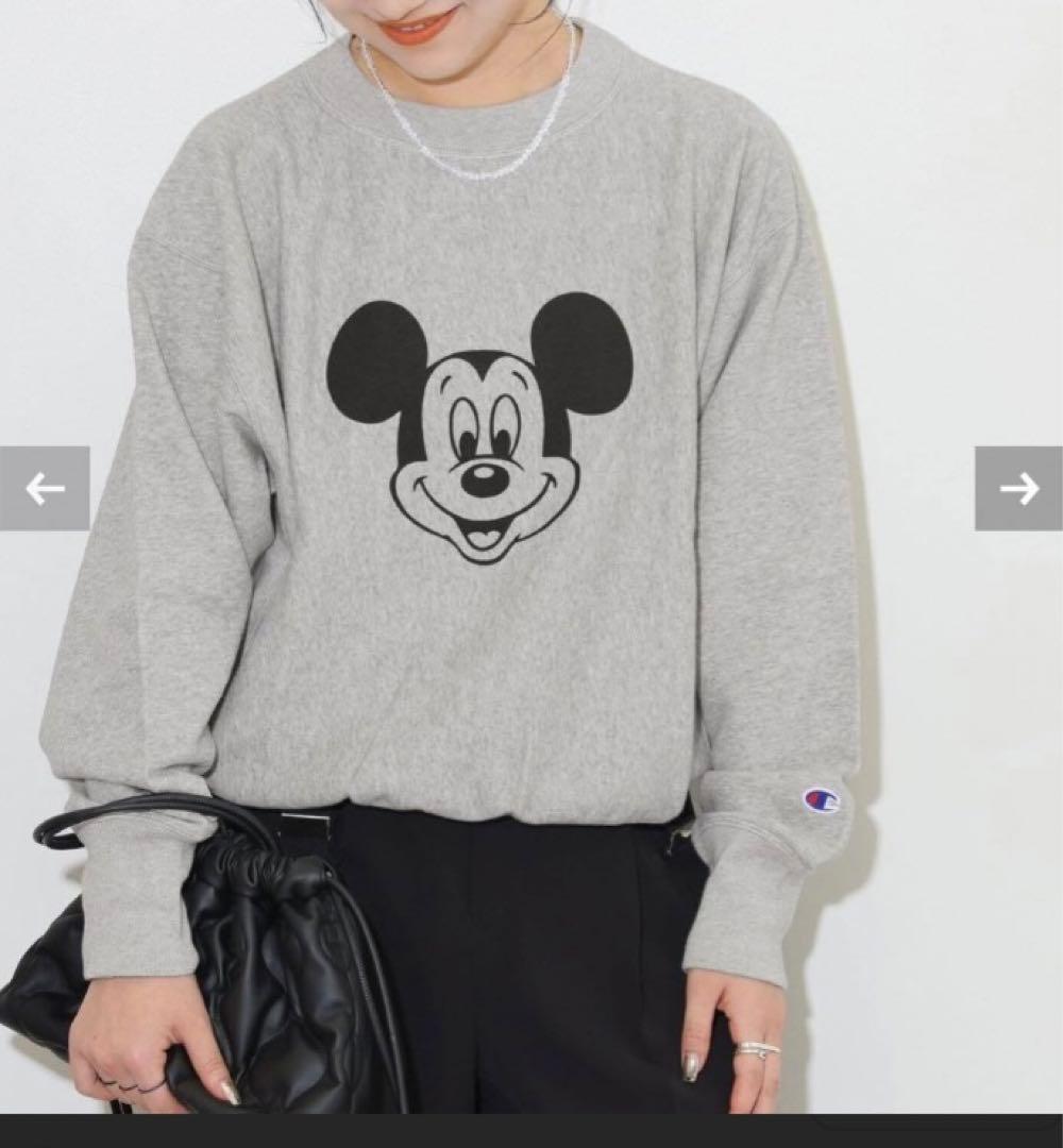 チャンピオン リバースウィーブ ディズニー ミッキーマウス スウェット