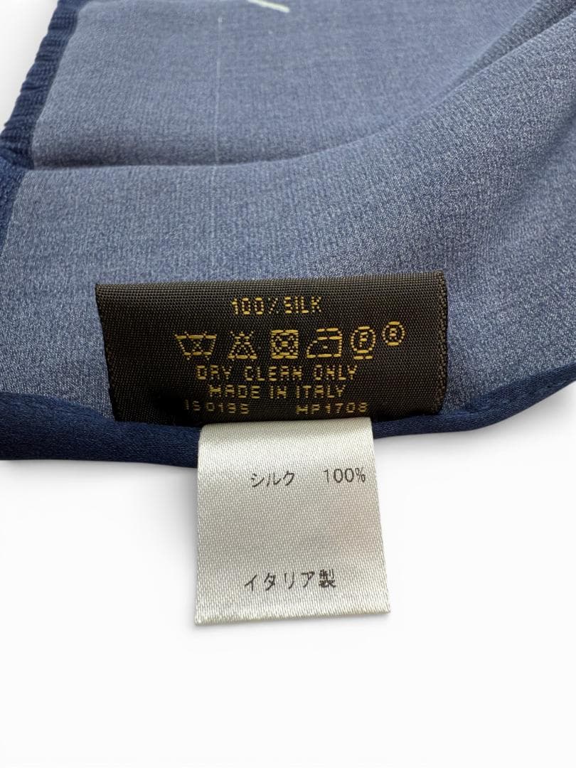 美品】ルイヴィトン キムジョーンズ シルクスカーフ 箱付 メンズ 2016SS