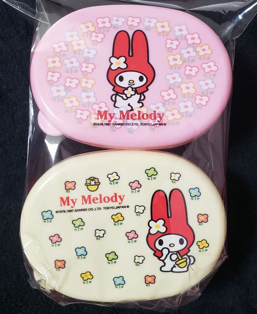 希少 レトロ サンリオ マイメロディ お弁当箱 おかずケース レジャー