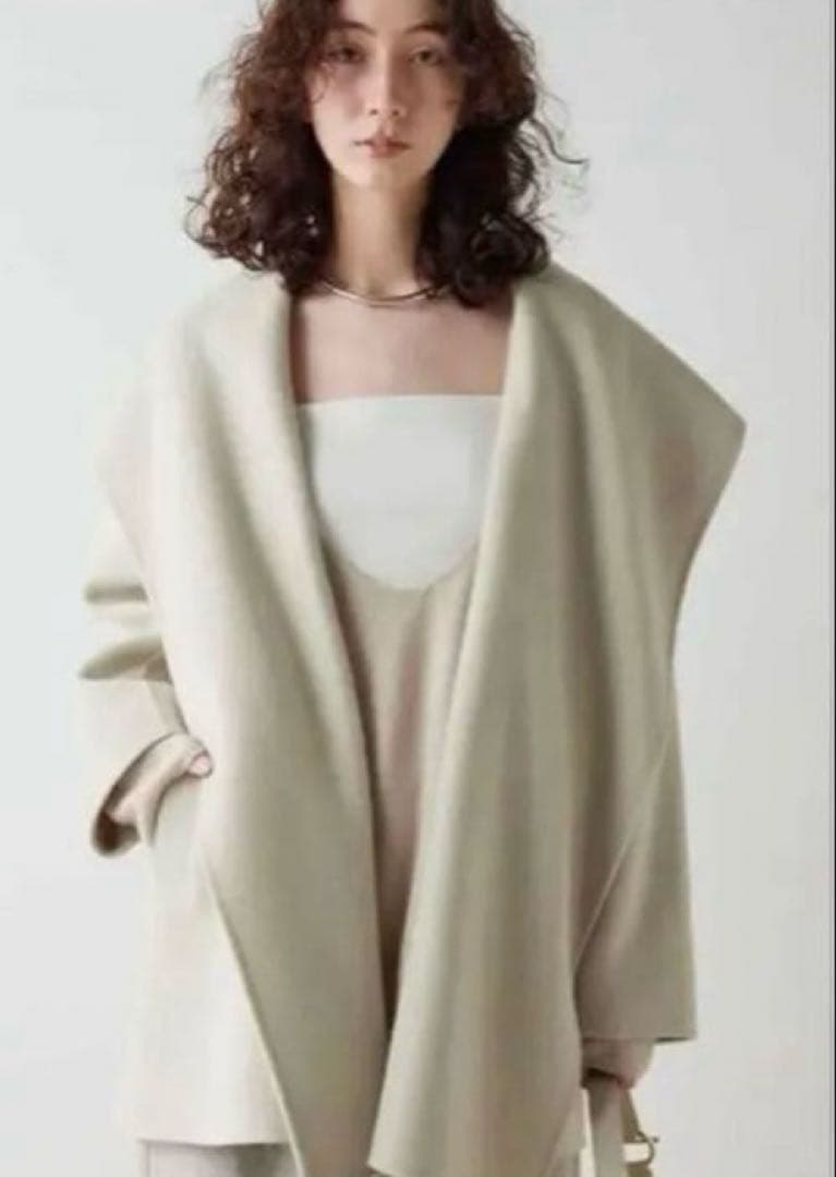 【新品未使用】GALLARDAGALANTEリバーショールコート ガリャルダガランテ GALLARDAGALANTE リバーショールコート （camel