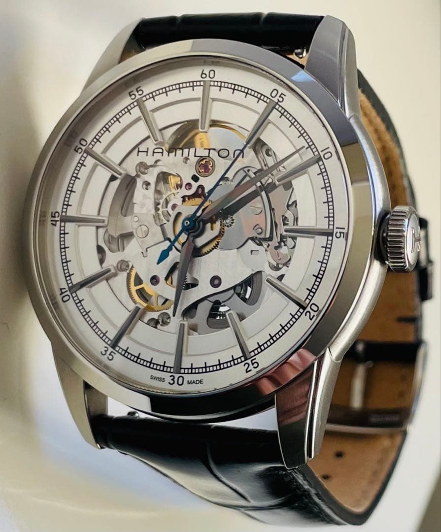 HAMILTON ハミルトン アメリカン クラシック レイルロード スケルトン American Classic RailRoad Skeleton Auto - Dial color:Black