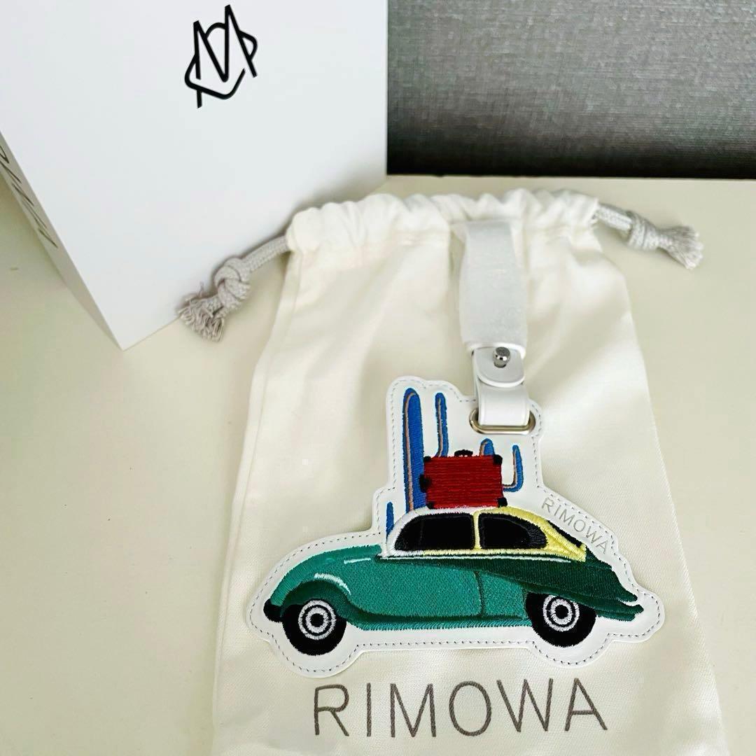 完売✨未使用 リモワ ラゲージチャーム タクシー キーホルダー 箱&保存