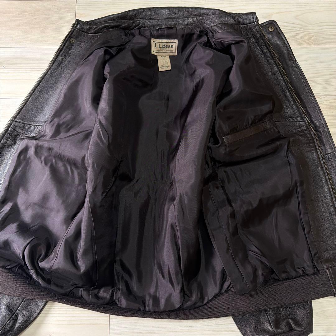 は*F様 極上　美品　現行　L.L.BEAN A-2 ジャケットM A2 TAL