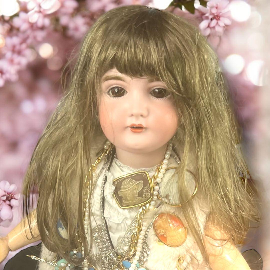 まるこ様専用 アンティーク ビスクドール ケストナー 164 シェルカメオ