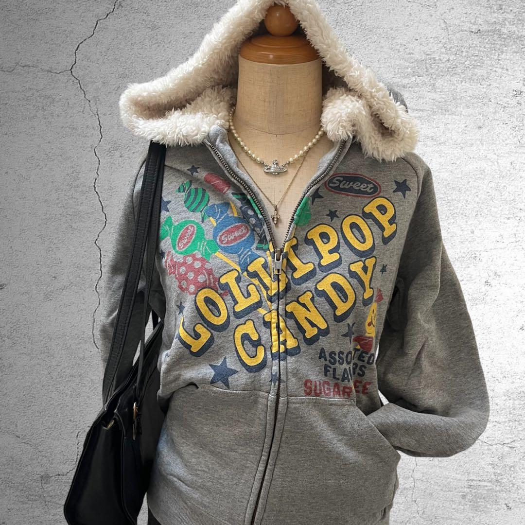 00s archive zip hoodie y2k 平成 お兄系 ギャル - メルカリ