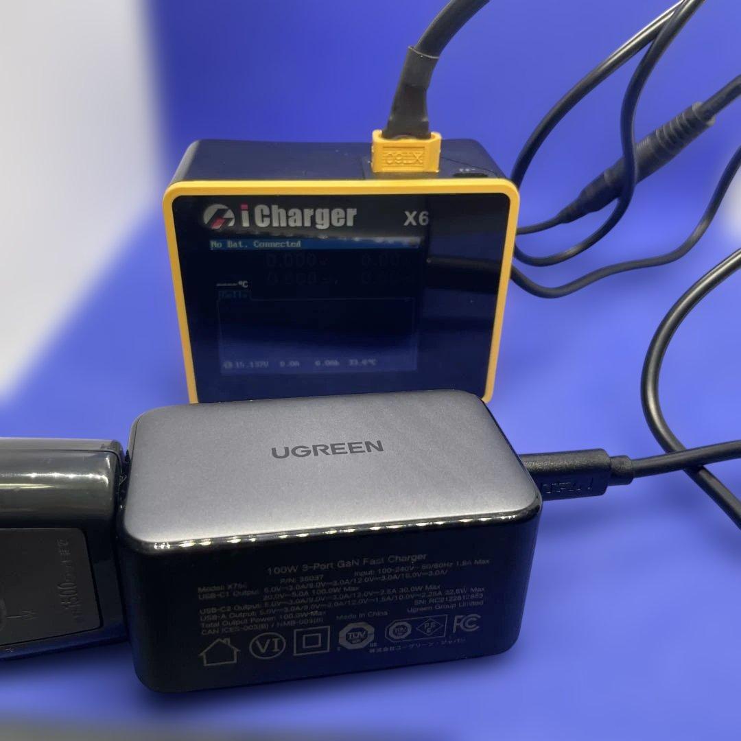 iCharger X6 セットミニ四駆 ラジコン 高性能充放電器 - メルカリ