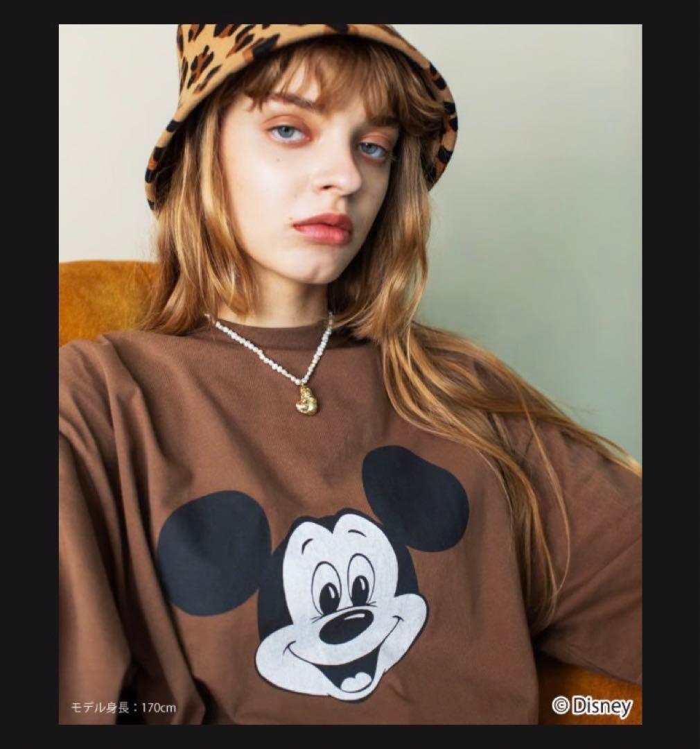 若槻千夏 WCJ 即完売 ディズニーTシャツ【ブラウン】 - メルカリ