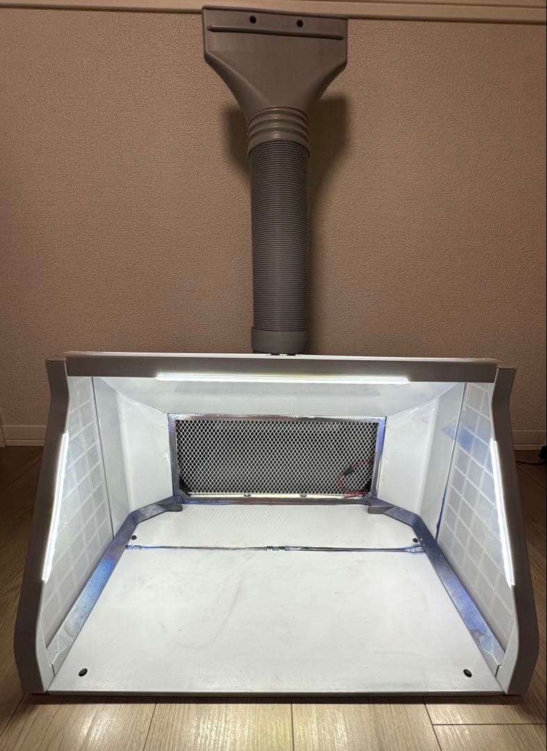 ANESTY LED塗装ブース HS-E550 ✨Anesty✨塗装ブース スプレーブース ファン HS-E550 模型 リペア