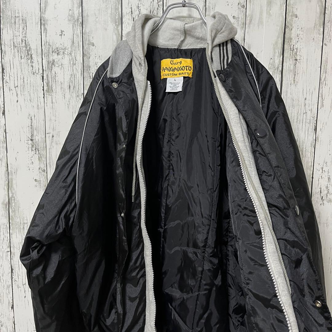 ゲーリーヤマモト 90s スタジャン ブラック ヴィンテージ Lサイズ