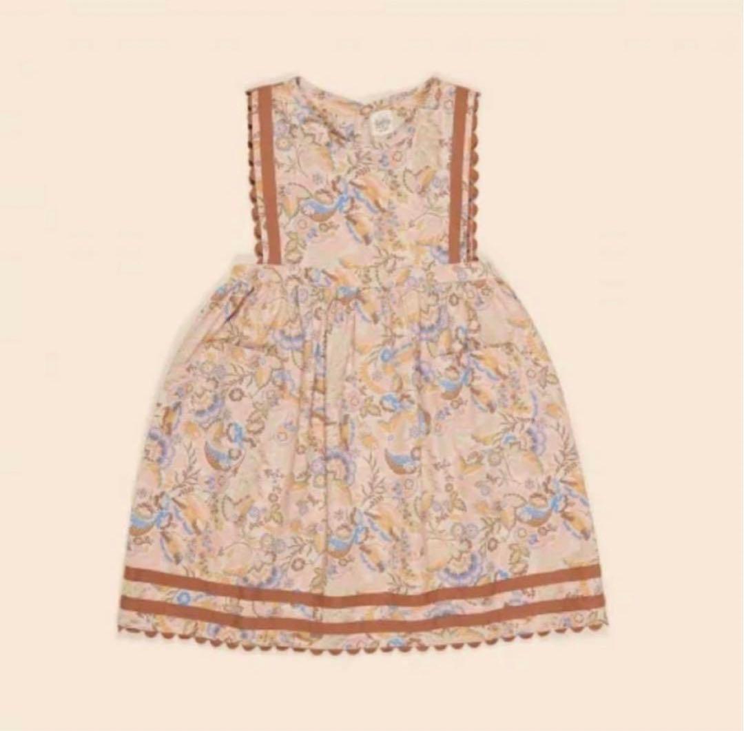 apolina 3-5y ワンピース エプロンワンピ - メルカリ