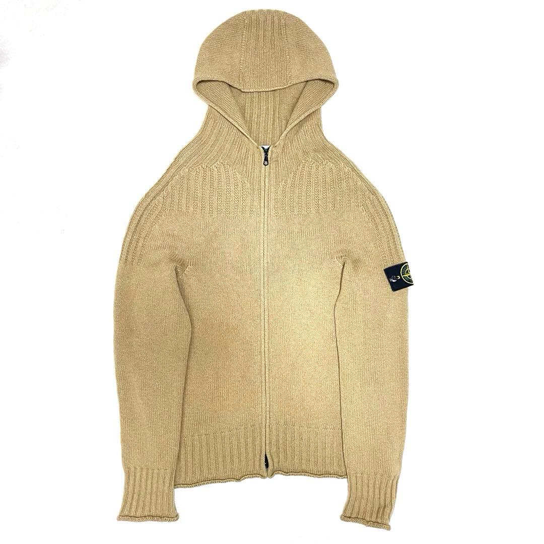 00s STONEISLAND ストーンアイランド ニット パーカー フルジップ