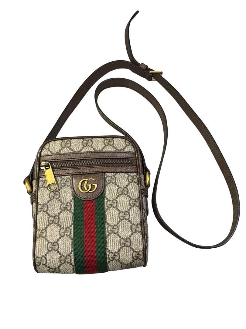 GUCCI ミニメッセンジャーバッグ ショルダーバッグ グッチ GUCCI (グッチ) オフィディア ミニ メッセンジャーバッグ