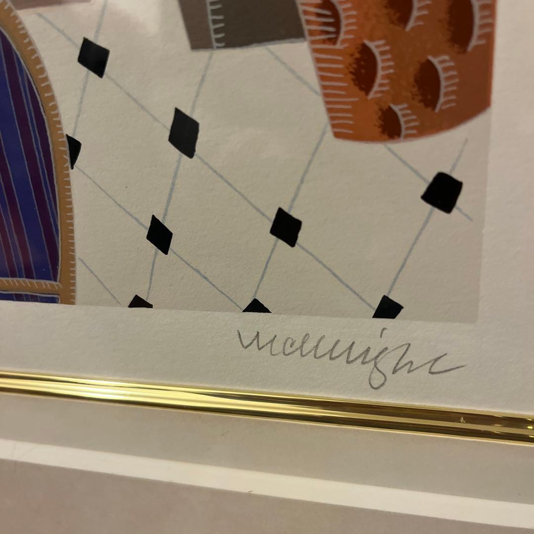 トーマス・マックナイト 本物 シルクスクリーン 直筆サインあり 限定