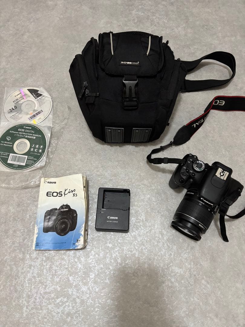 Canon EOS Kiss X5 セット キヤノン（Canon） Canon EOS kiss X5 ダブルレンズセット デジタル