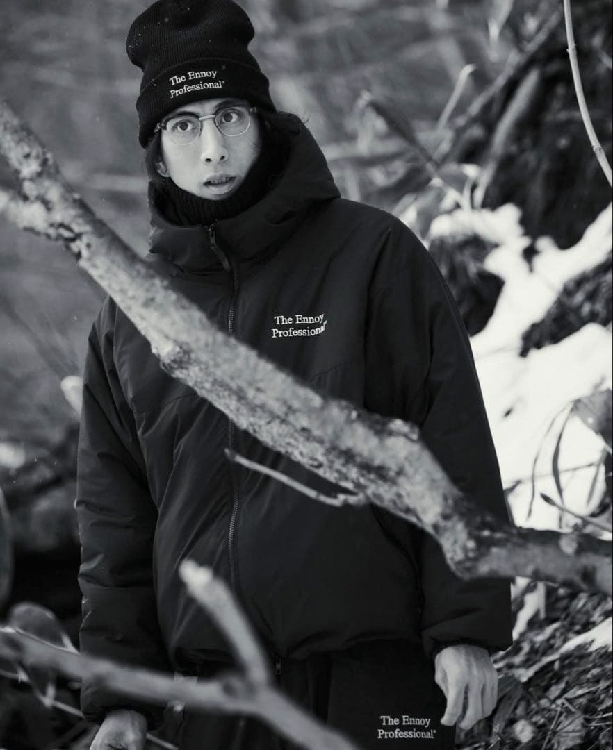 ENNOY Professional ニット帽 エンノイ スタイリスト私物 黒 - メルカリ