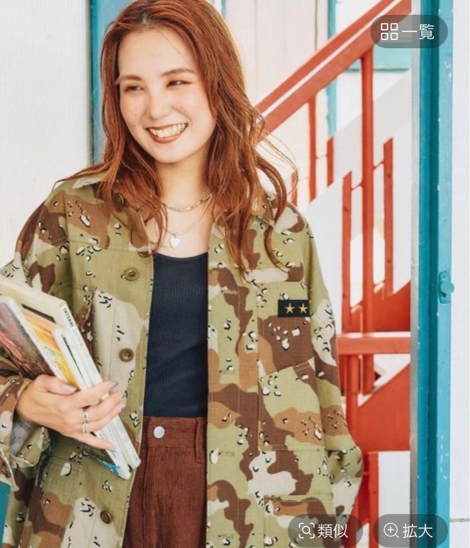 ニコアンド⭐︎人気スタッフプロデュース⭐︎ワッペンシャツジャケット