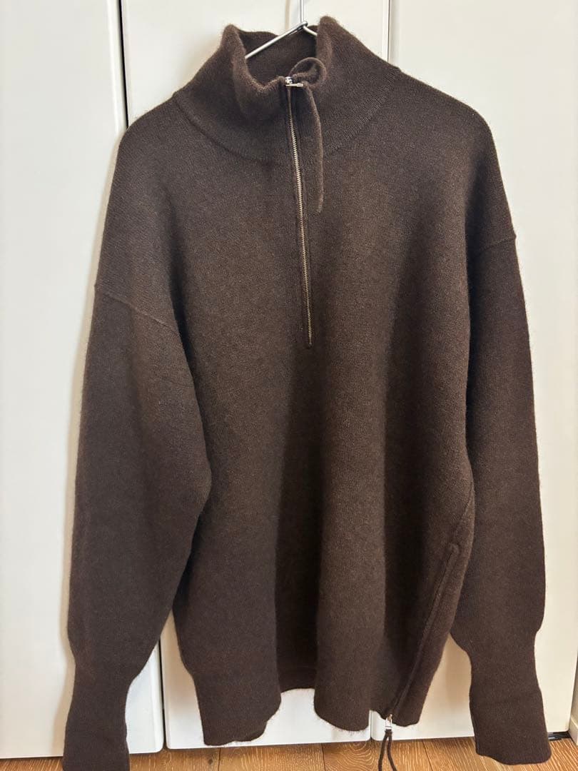 サイドスロープ ヤクウール100% ブラウン EVOL/イーボル】 2段ソール厚底サイドゴアブーツ IX5472 （ブラウン