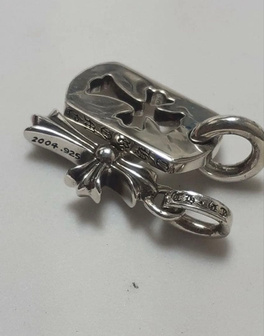 クロムハーツ ベビーファット ドッグタグ セット - メルカリ