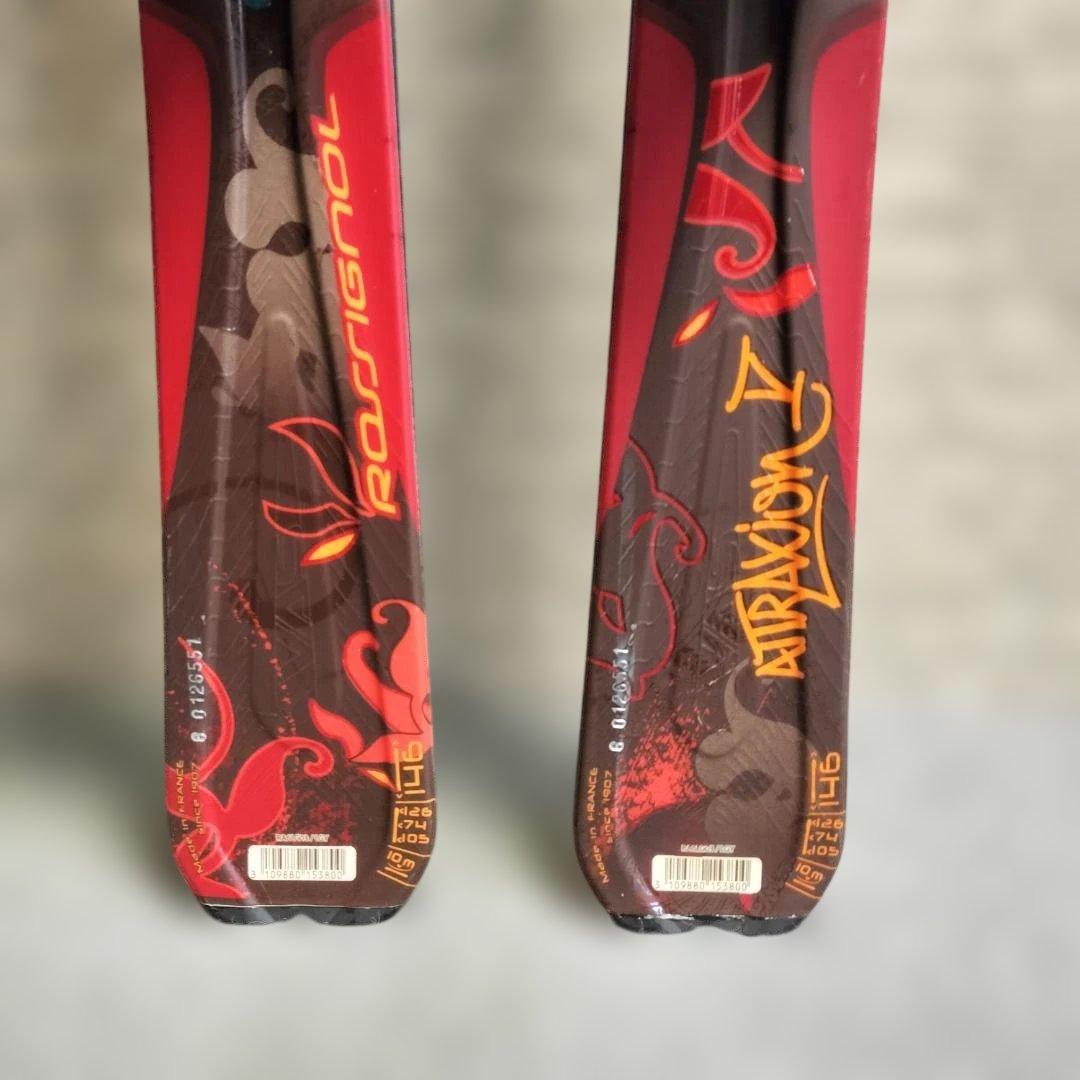 美品】ROSSIGNOL ヴィンテージ スキーセット 146cm バッグ付 - メルカリ