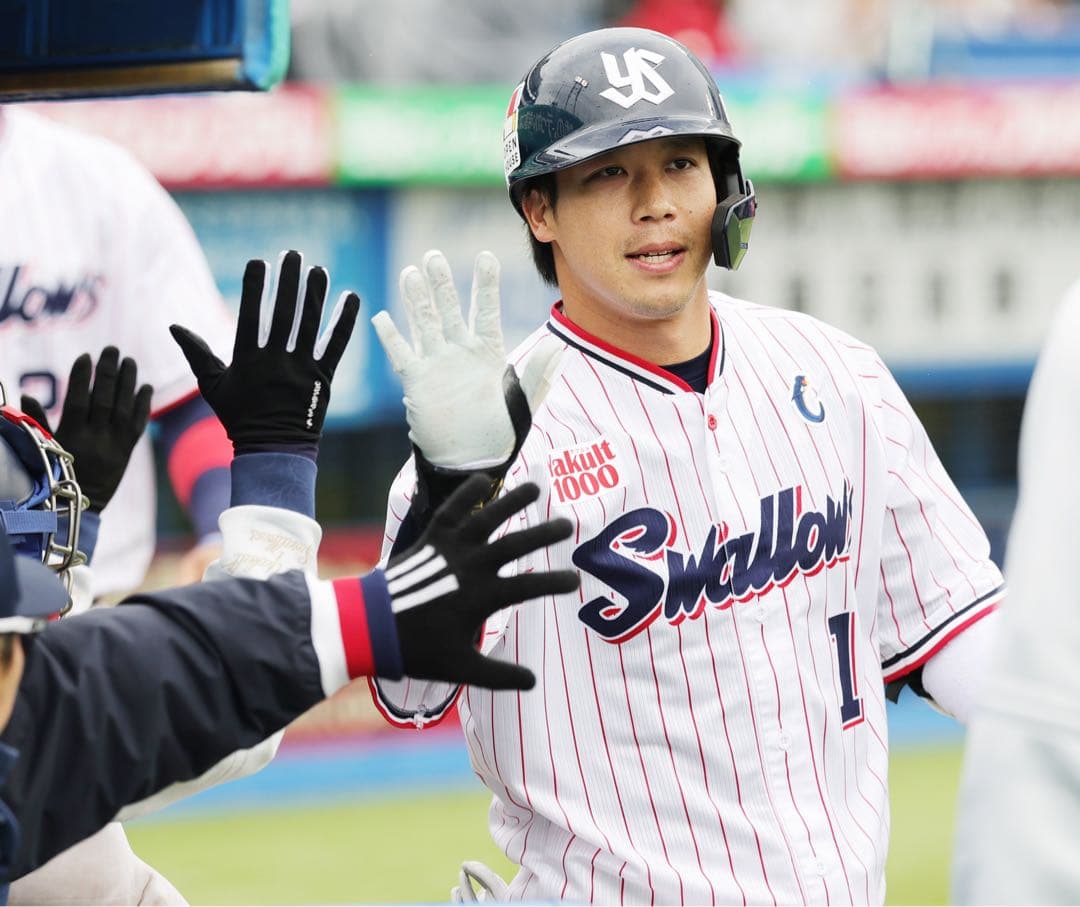 山田哲人 ハイクオリティユニホーム Lサイズ ヤクルト スワローズ