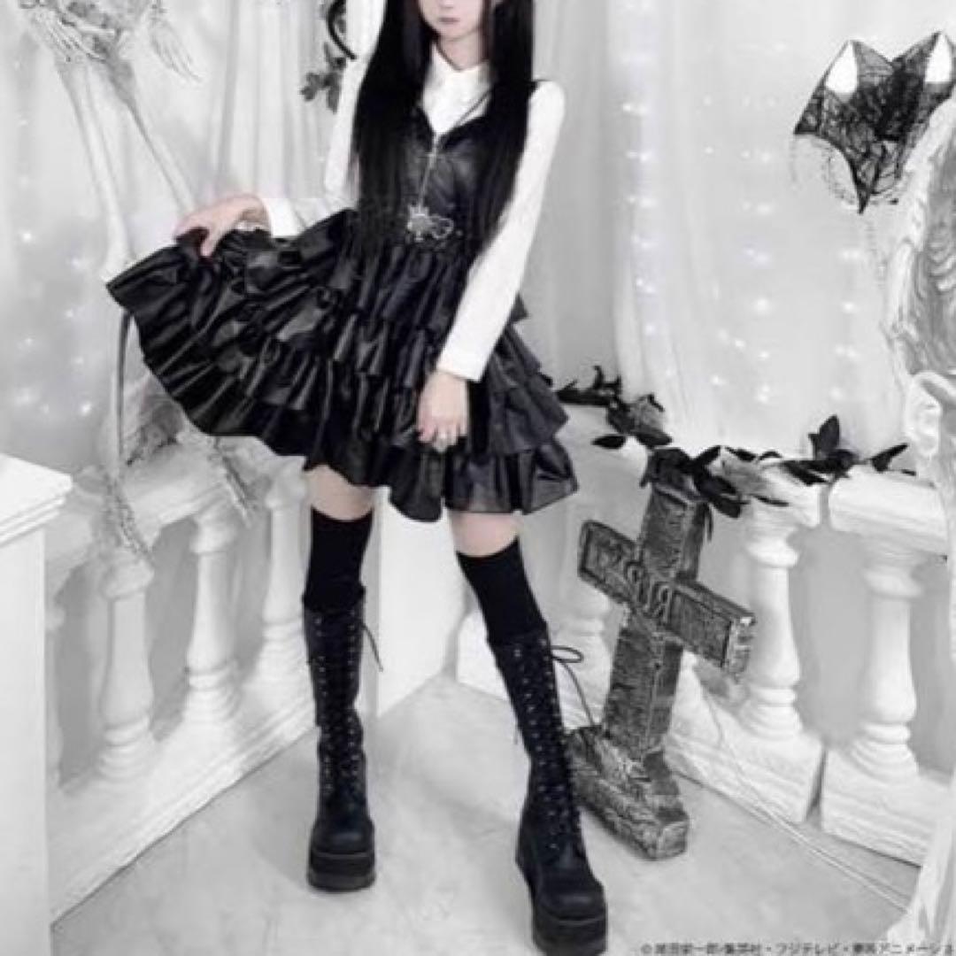 ONE PIECE × QOOZA ペローナコラボ ワンピース ブラック - メルカリ