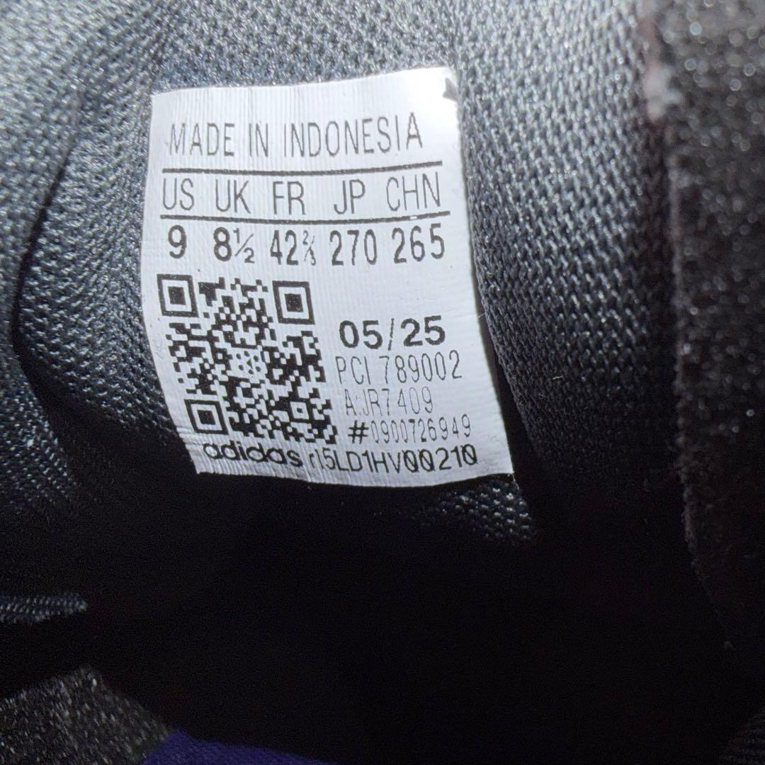 【外履き２回】adidas SUPER STAR 27.0cm JR7409