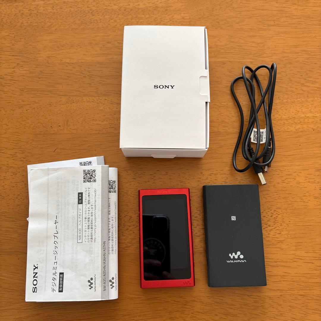 SONY NW-A105 レッド デジタルオーディオプレーヤー Amazon.co.jp: ソニー ウォークマン 16GB Aシリーズ NW-A105