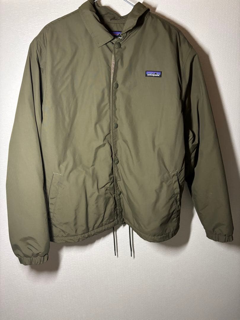 ☆美品【patagonia】 イスマス・コーチズジャケット M オリーブ ボア