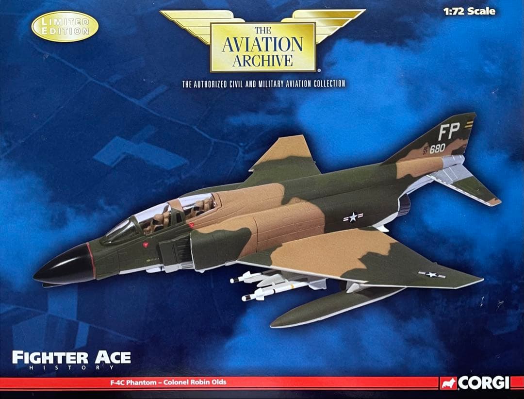 絶版新品希少　Corgi/コーギー1/72 F-4C ファントム　US33219 Yahoo!オークション - 「corgi コーギー..」航空機 (ミニカー) の落札