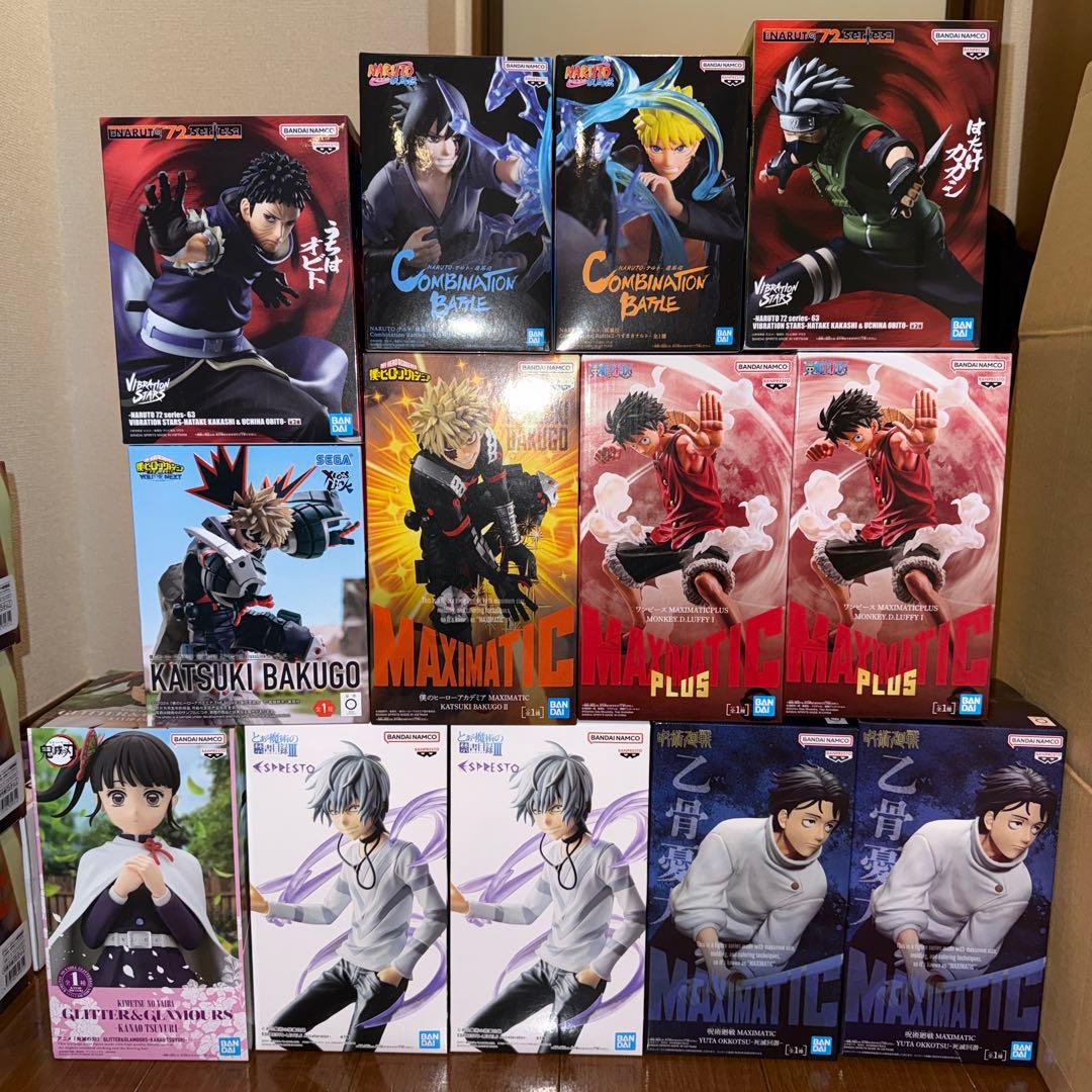 最新プライズフィギュアまとめ売り ジャンプフィギュアまとめ売り