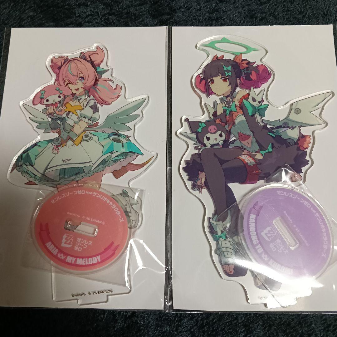 ゼンレスゾーンゼロ×サンリオ【GiGO限定】アクリルスタンド 2種セット