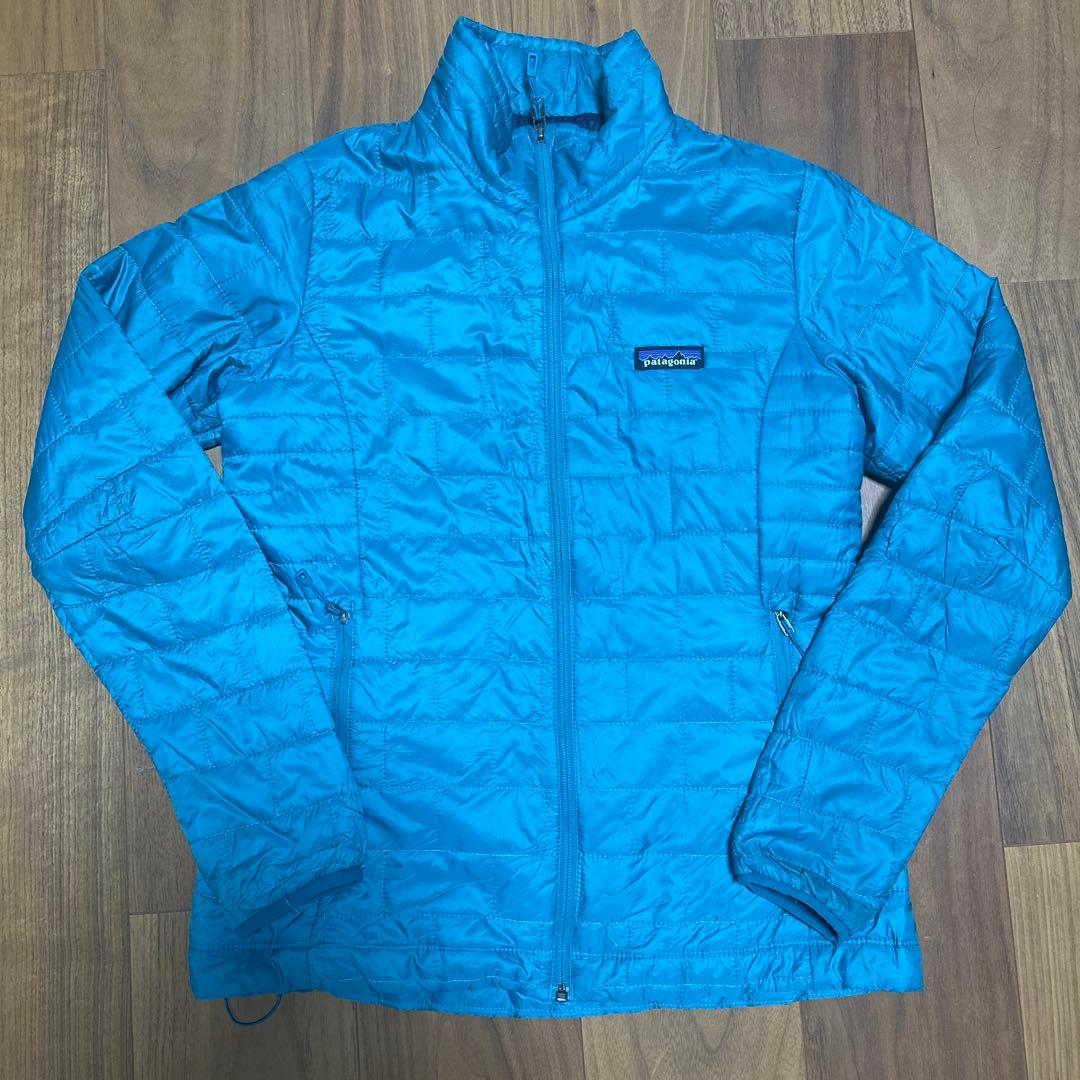 patagonia ダウンジャケット 水色 ダウンセーター pop y2k - メルカリ